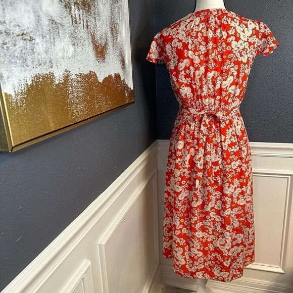 Rebecca Taylor Cherry Blossom Wrap Dress - Picture 8 of 11